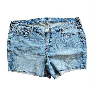 NEW Torrid Light Blue Jean Denim Shorts Size 20